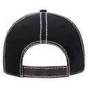 149-1091 Vintage Washed Cotton Twill Distressed Binding Trim Visor w/ Heavy Stitching Low Profile Pro Style
