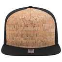 154-1174 Cork Square Flat Visor Pro Style Mesh Back Snapback Caps