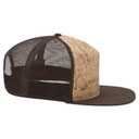 154-1174 Cork Square Flat Visor Pro Style Mesh Back Snapback Caps