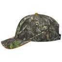 171-1294 Mossy Oak Camouflage Superior Polyester Twill Sandwich Visor Six Panel Low Profile Cap (MO4 - Shadow Grass Blades)