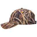 171-1294 Mossy Oak Camouflage Superior Polyester Twill Sandwich Visor Six Panel Low Profile Cap (MO4 - Shadow Grass Blades)