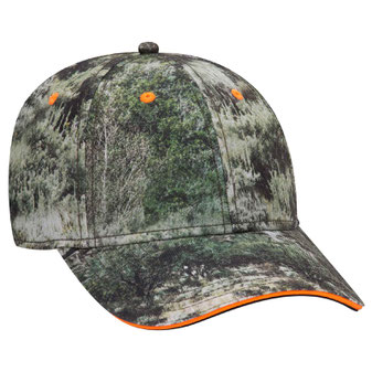 Armycrew Hunting Camouflage Baseball Cap - Shadow Grass Camo, Structured, Adjustable, One Size Fits Most - View #5