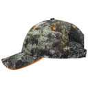 171-1294 Mossy Oak Camouflage Superior Polyester Twill Sandwich Visor Six Panel Low Profile Cap (MO4 - Shadow Grass Blades)