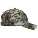 171-1294 Mossy Oak Camouflage Superior Polyester Twill Sandwich Visor Six Panel Low Profile Cap (MO4 - Shadow Grass Blades)