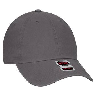 18-1219 Garment Washed Superior Combed Cotton Low Profile Pre-Curved Visor Cap