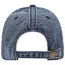 18-1249 Denim Low Profile Snow Washed Cap