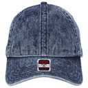 18-1249 Denim Low Profile Snow Washed Cap