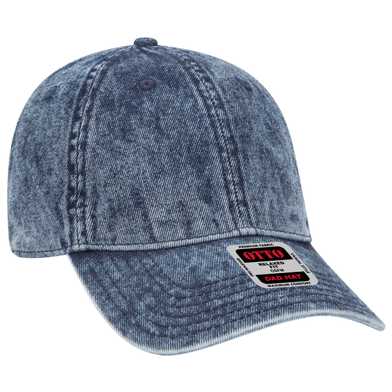 18-1249 Denim Low Profile Snow Washed Cap 18-1249 Denim Low Profile Snow Washed Cap