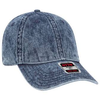 18-1249 Denim Low Profile Snow Washed Cap