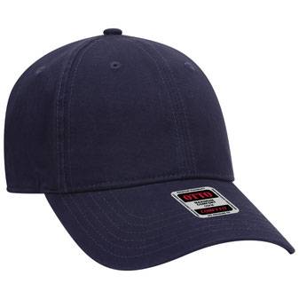 18-1282 "OTTO COMFY FIT" Garment Washed Brushed Stretchable Superior Cotton Twill Six Panel Low Profile Cap