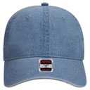 18-204 Washed Pigment Dyed Denim Low Profile Pro Style Cap