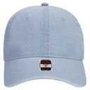 18-204 Washed Pigment Dyed Denim Low Profile Pro Style Cap