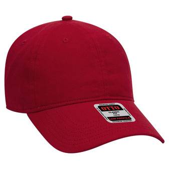 18-686 Brushed Cotton Twill Low Profile Pro Style Caps