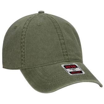18-711 OTTO CAP 6 Panel Low Profile Dad Hat