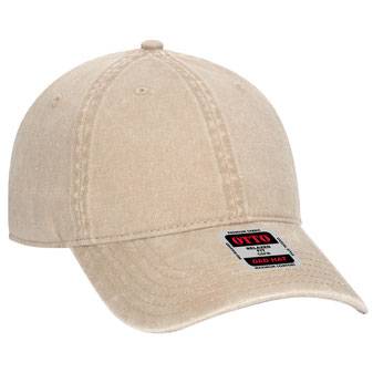 18-711 OTTO CAP 6 Panel Low Profile Dad Hat