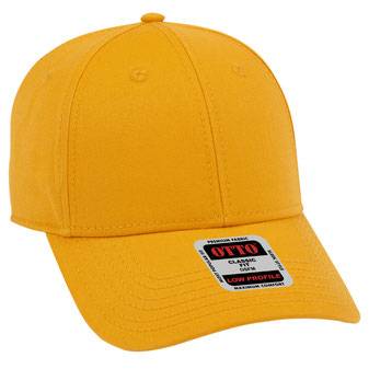 19-1203 Superior Cotton Twill Low Profile Style Caps