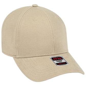 19-1227 "OTTO COMFY FIT" Brushed Stretchable Superior Cotton Twill 6 Panel Low Profile Baseball Cap