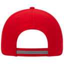 19-1261 Cotton Twill Six Panel Low Pro with Reflective Piping Design