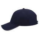 19-1261 Cotton Twill Six Panel Low Pro with Reflective Piping Design