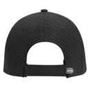 19-1275 UPF 50+ Cool Comfort Performance Stretchable Knit Perforated Back Six Panel Low Profile Cap