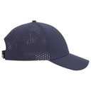 19-1275 UPF 50+ Cool Comfort Performance Stretchable Knit Perforated Back Six Panel Low Profile Cap
