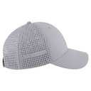 19-1275 UPF 50+ Cool Comfort Performance Stretchable Knit Perforated Back Six Panel Low Profile Cap