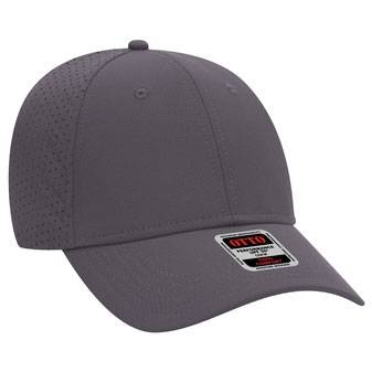19-1275 UPF 50+ Cool Comfort Performance Stretchable Knit Perforated Back Six Panel Low Profile Cap