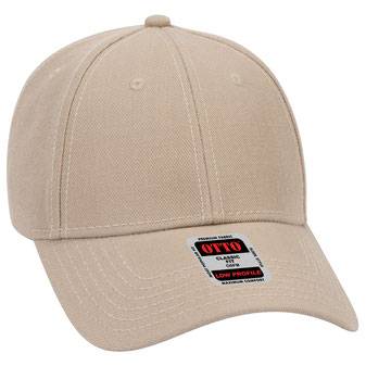 19-304 Wool Blend Gray Undervisor Low Profile Pro Style Caps