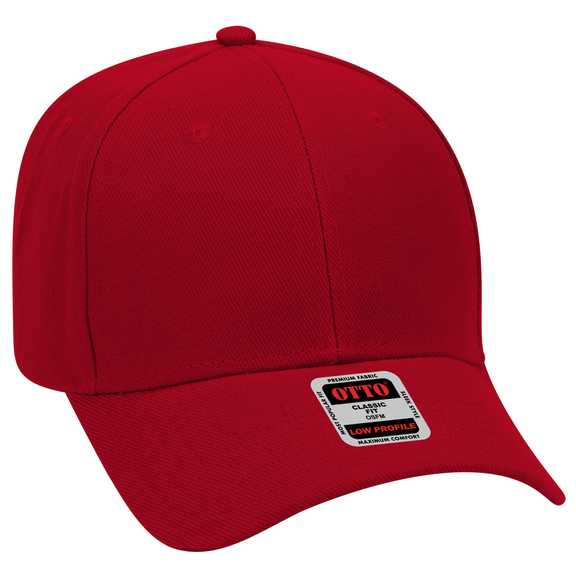 19-609 OTTO CAP 6 Panel Low Profile Baseball Cap 19-609 OTTO CAP 6 Panel Low Profile Baseball Cap