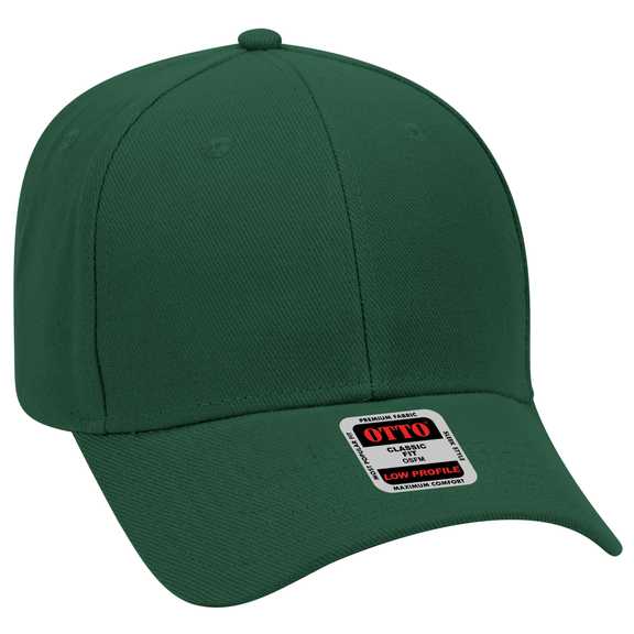 19-609 OTTO CAP 6 Panel Low Profile Baseball Cap 19-609 OTTO CAP 6 Panel Low Profile Baseball Cap
