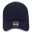 22-449 Superior Garment Washed Cotton Twill Sandwich Visor Low Profile Pro Style Caps