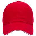 22-688 Brushed Cotton Twill Sandwich Visor Low Profile Pro Style Caps