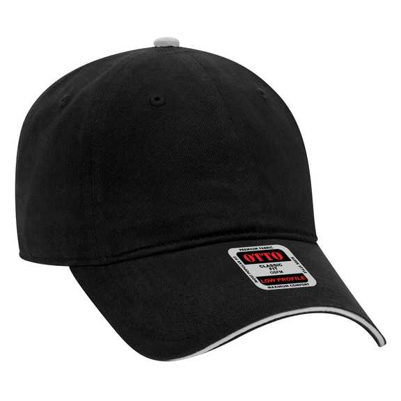 22-688 Brushed Cotton Twill Sandwich Visor Low Profile Pro Style Caps 22-688 Brushed Cotton Twill Sandwich Visor Low Profile Pro Style Caps