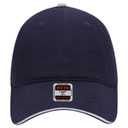 22-688 Brushed Cotton Twill Sandwich Visor Low Profile Pro Style Caps