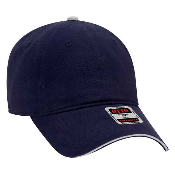 22-688 Brushed Cotton Twill Sandwich Visor Low Profile Pro Style Caps 22-688 Brushed Cotton Twill Sandwich Visor Low Profile Pro Style Caps