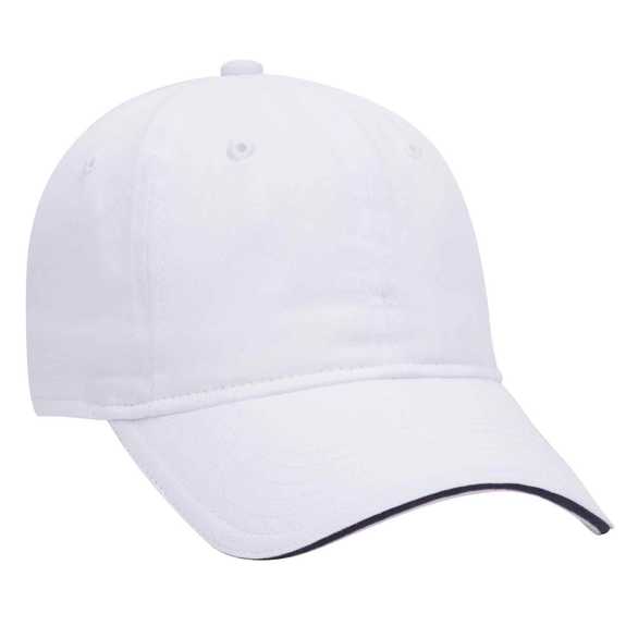 22-688 Brushed Cotton Twill Sandwich Visor Low Profile Pro Style Caps 22-688 Brushed Cotton Twill Sandwich Visor Low Profile Pro Style Caps