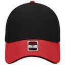 23-255 Brushed Bull Denim Sandwich Visor Low Profile Pro Style Caps