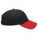 23-255 Brushed Bull Denim Sandwich Visor Low Profile Pro Style Caps