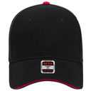 23-255 Brushed Bull Denim Sandwich Visor Low Profile Pro Style Caps