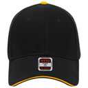 23-255 Brushed Bull Denim Sandwich Visor Low Profile Pro Style Caps