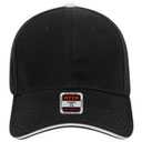 23-255 Brushed Bull Denim Sandwich Visor Low Profile Pro Style Caps