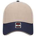 23-255 Brushed Bull Denim Sandwich Visor Low Profile Pro Style Caps