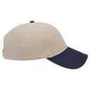 23-255 Brushed Bull Denim Sandwich Visor Low Profile Pro Style Caps