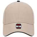 23-255 Brushed Bull Denim Sandwich Visor Low Profile Pro Style Caps