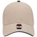 23-255 Brushed Bull Denim Sandwich Visor Low Profile Pro Style Caps