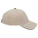 23-255 Brushed Bull Denim Sandwich Visor Low Profile Pro Style Caps