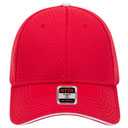 23-368 Polyester Pro Mesh Sandwich Visor Low Profile Pro Style Caps