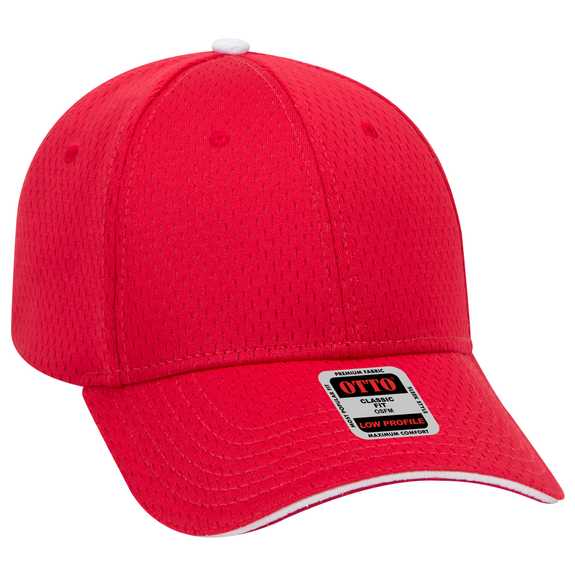 23-368 Polyester Pro Mesh Sandwich Visor Low Profile Pro Style Caps 23-368 Polyester Pro Mesh Sandwich Visor Low Profile Pro Style Caps