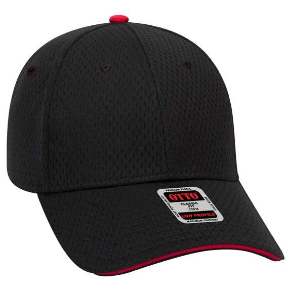 23-368 Polyester Pro Mesh Sandwich Visor Low Profile Pro Style Caps 23-368 Polyester Pro Mesh Sandwich Visor Low Profile Pro Style Caps