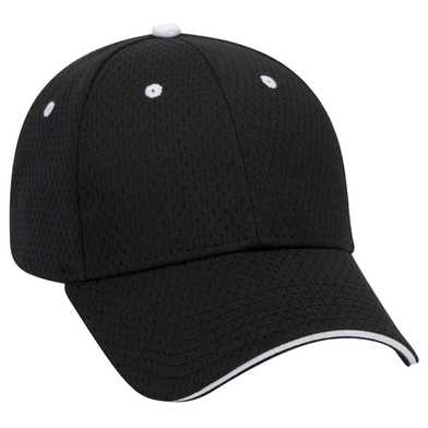 23-368 Polyester Pro Mesh Sandwich Visor Low Profile Pro Style Caps 23-368 Polyester Pro Mesh Sandwich Visor Low Profile Pro Style Caps